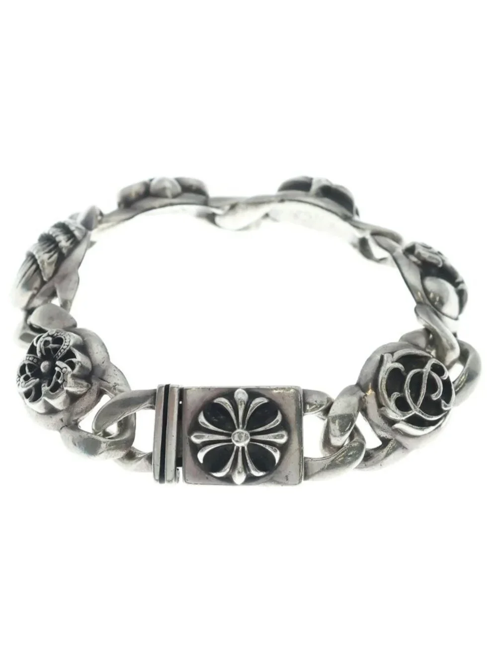 Chrome Hearts Multi Link Bracelet Silver